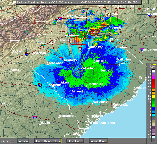 Interactive Hail Maps Hail Map for Fort Mill, SC