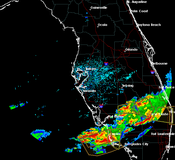 Interactive Hail Maps Hail Map for Moore Haven, FL