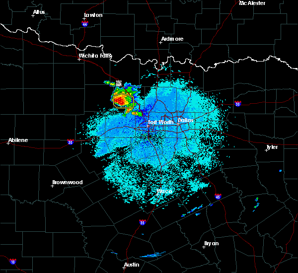 Interactive Hail Maps Hail Map for Azle, TX