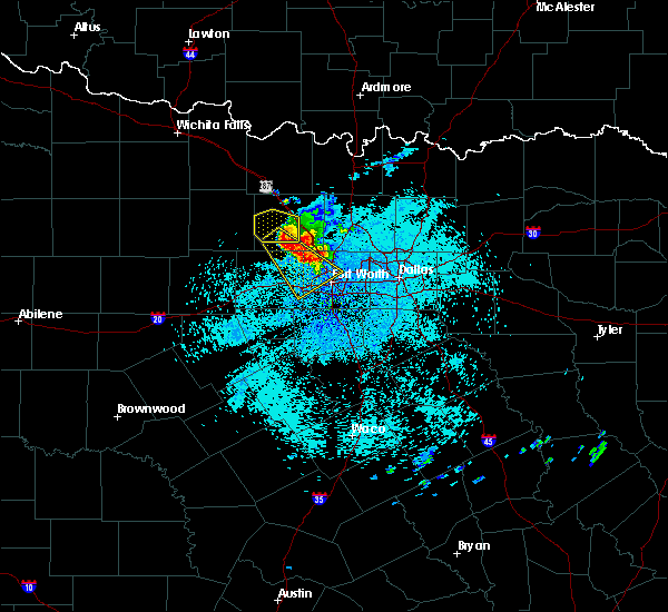 Interactive Hail Maps Hail Map for Azle, TX