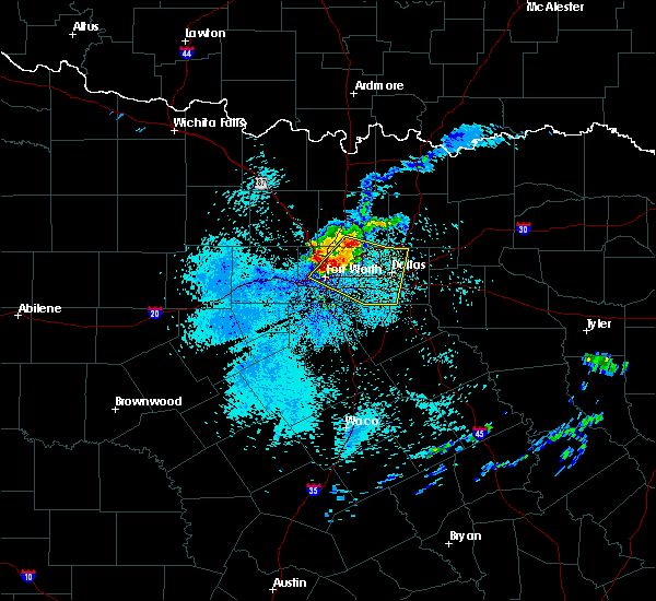 Interactive Hail Maps - Hail Map For Flower Mound, Tx