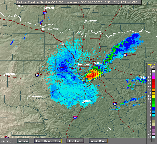 Interactive Hail Maps Hail Map for Midlothian, TX
