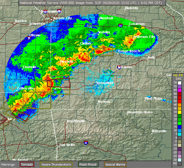 Interactive Hail Maps Hail Map for Climax Springs, MO