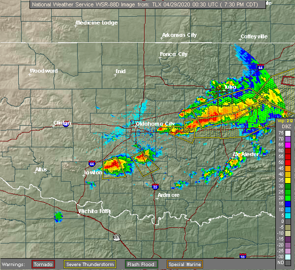 Interactive Hail Maps Hail Map for Dale, OK