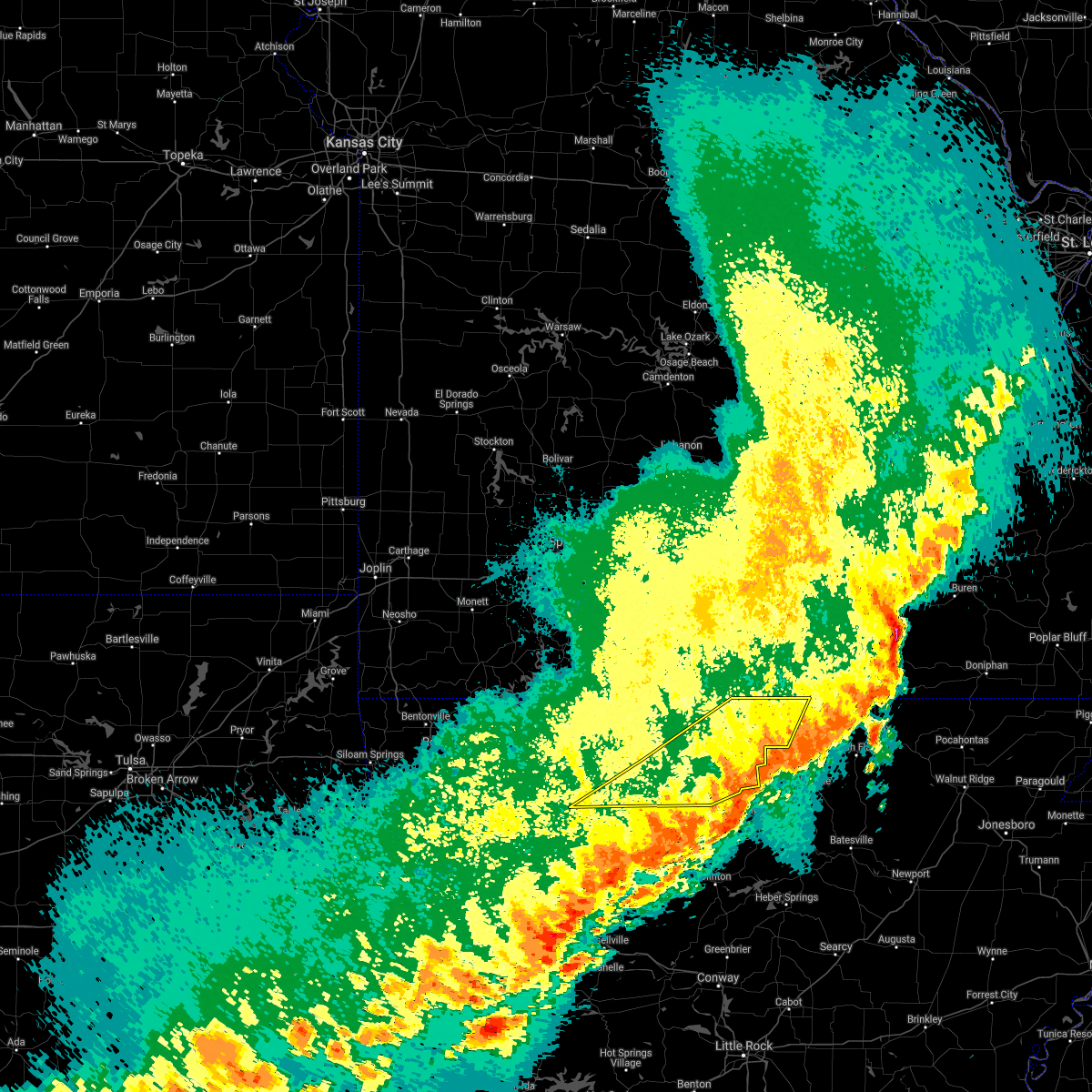 Interactive Hail Maps Hail Map for Viola, AR