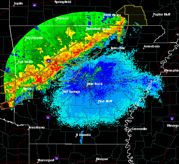 Interactive Hail Maps Hail Map for Guion, AR