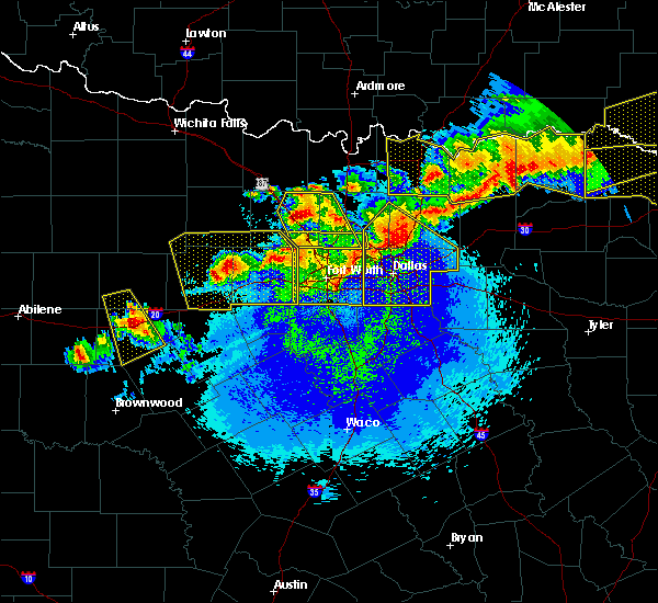 Interactive Hail Maps Hail Map for Azle, TX