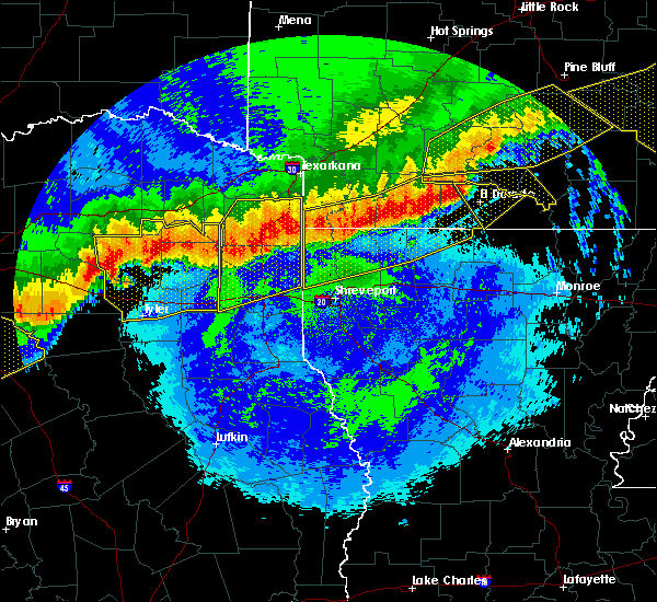 Interactive Hail Maps Hail Map for Tyler, TX