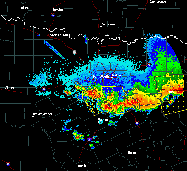 Interactive Hail Maps Hail Map for Burleson, TX