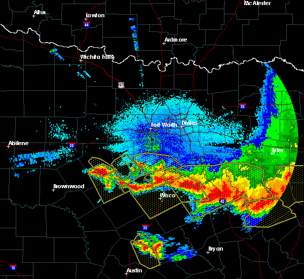 Interactive Hail Maps Hail Map for Palestine, TX