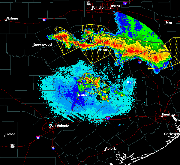 Interactive Hail Maps Hail Map for Industry, TX