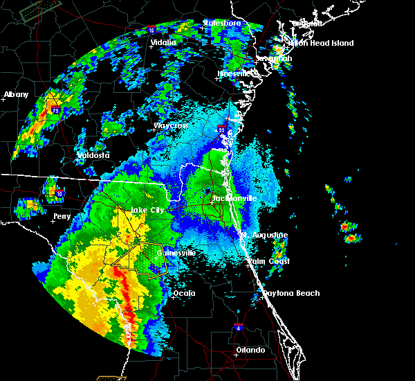 Interactive Hail Maps Hail Map for Gainesville, FL