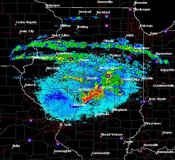 Interactive Hail Maps Hail Map for Blue Mound, IL