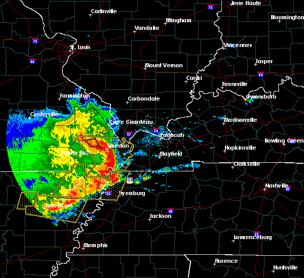 Interactive Hail Maps Hail Map for Bell City, MO