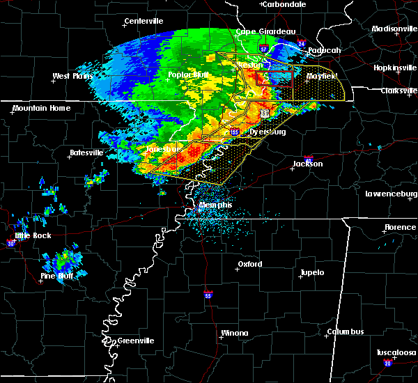 Interactive Hail Maps Hail Map for Martin, TN