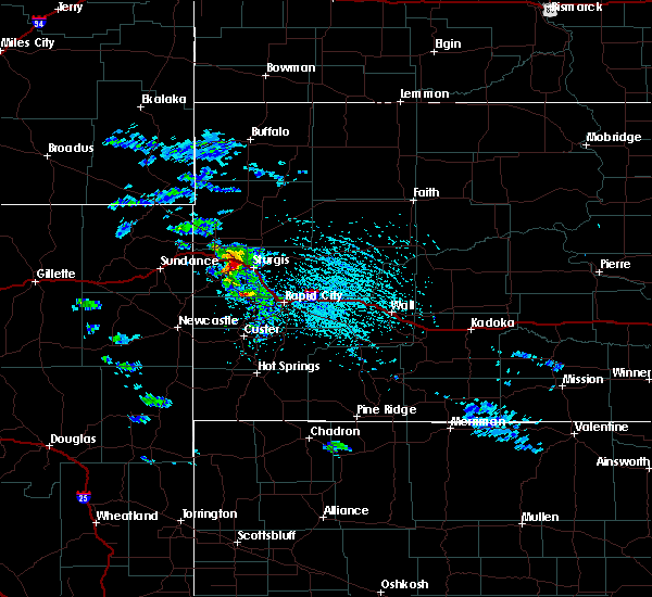 Interactive Hail Maps Hail Map for Sturgis, SD