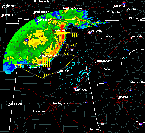 Interactive Hail Maps Hail Map for Murfreesboro, TN