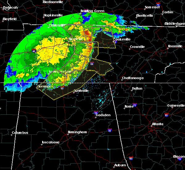 Interactive Hail Maps Hail Map for Estill Springs, TN