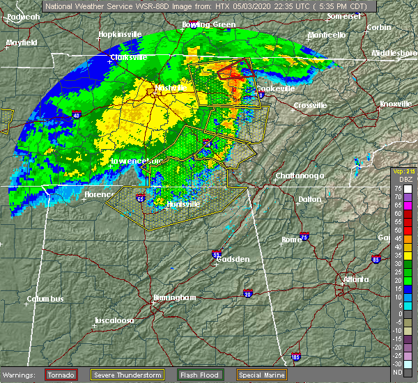 Interactive Hail Maps Hail Map for Manchester, TN