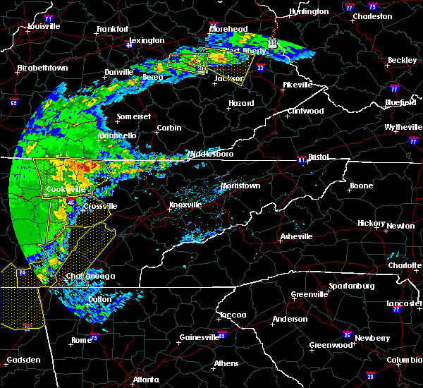 Interactive Hail Maps Hail Map for Whitley City, KY