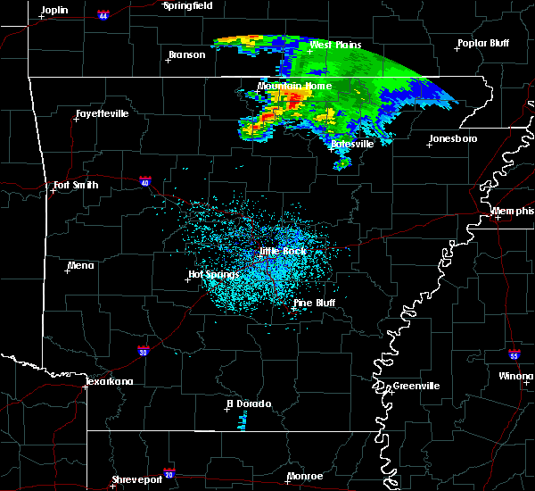 Interactive Hail Maps Hail Map for Cherokee Village, AR