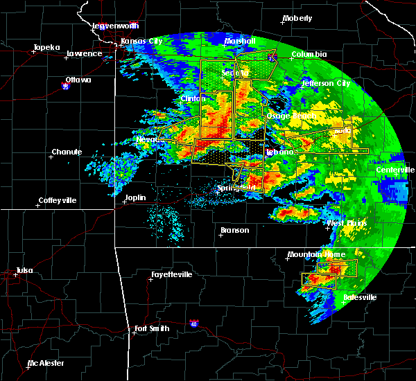 Interactive Hail Maps Hail Map for Mansfield, MO