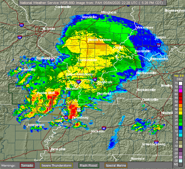 Interactive Hail Maps Hail Map for Gideon, MO