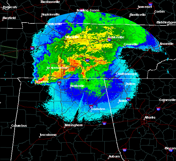 Interactive Hail Maps Hail Map for Winchester, TN