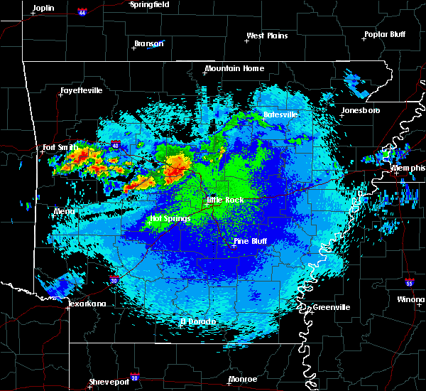 Interactive Hail Maps Hail Map for Conway, AR