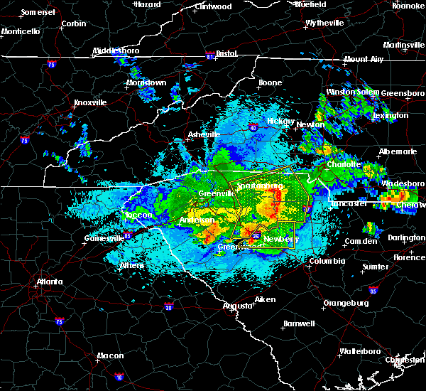 Interactive Hail Maps Hail Map for Chester, SC