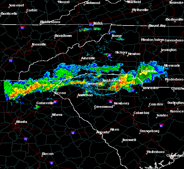 Interactive Hail Maps Hail Map for Union, SC