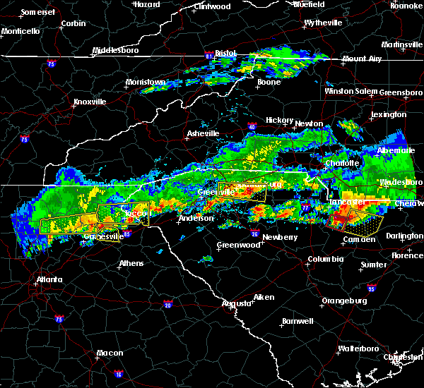 Interactive Hail Maps Hail Map for Westminster, SC