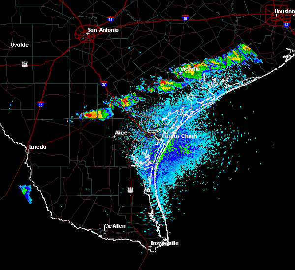 Interactive Hail Maps Hail Map for Freer, TX