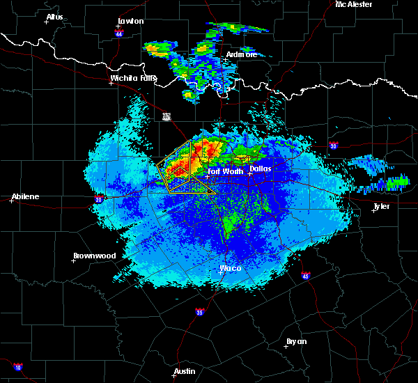 Interactive Hail Maps Hail Map for Burleson, TX