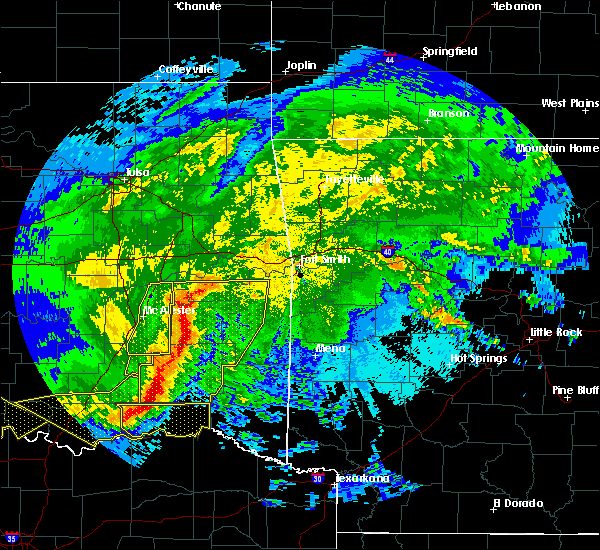 Interactive Hail Maps Hail Map for McAlester, OK