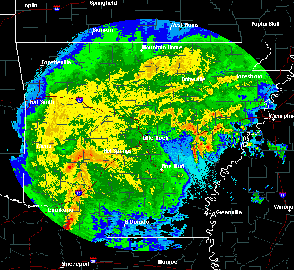 Hail Map for Hot Springs, AR Interactive Hail Maps