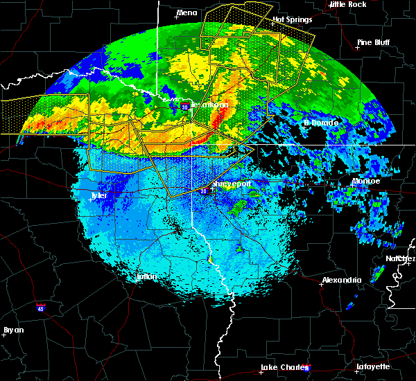 Interactive Hail Maps Hail Map for Shreveport, LA
