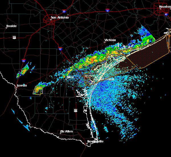 Interactive Hail Maps Hail Map for Bruni, TX