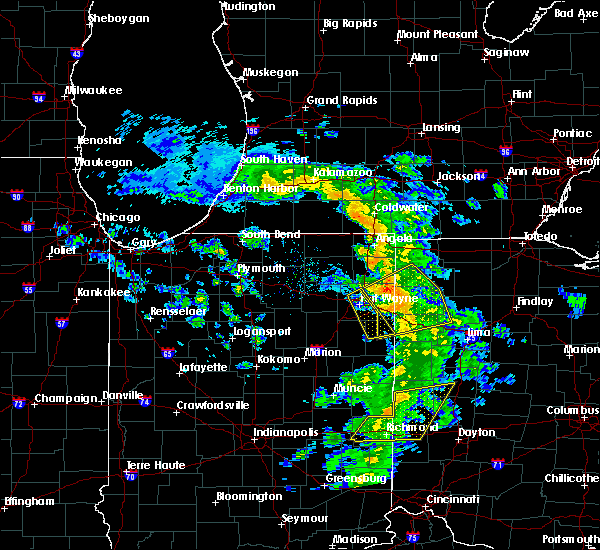Interactive Hail Maps Hail Map for Delta, OH