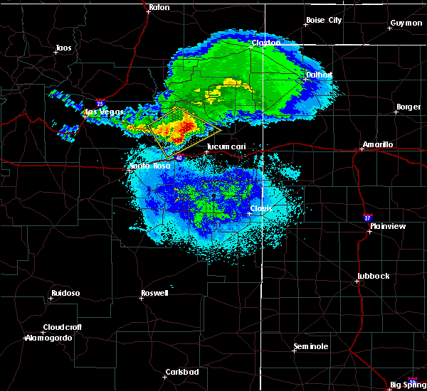 Interactive Hail Maps Hail Map for Tucumcari, NM