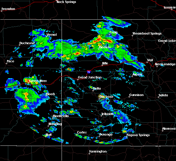 Interactive Hail Maps Hail Map for Montrose, CO