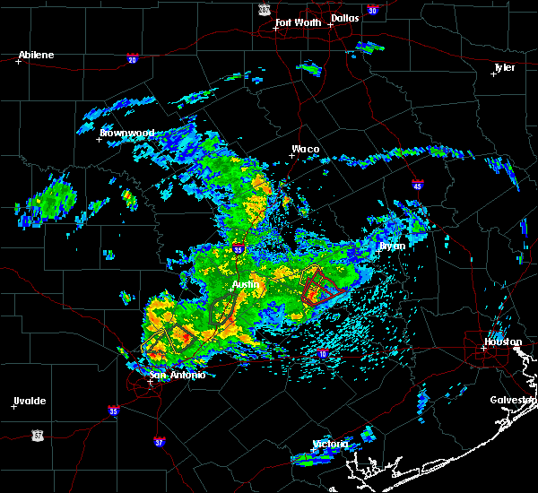 Interactive Hail Maps Hail Map for Giddings, TX