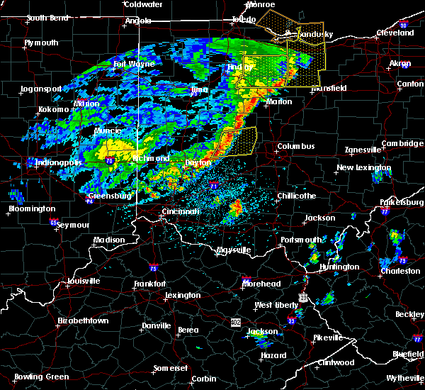 Interactive Hail Maps Hail Map for Plain City, OH