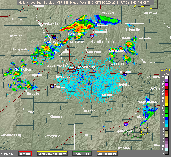 Interactive Hail Maps Hail Map for Meadville, MO