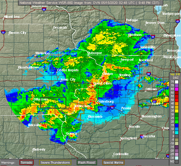 Interactive Hail Maps Hail Map for Burlington, IA