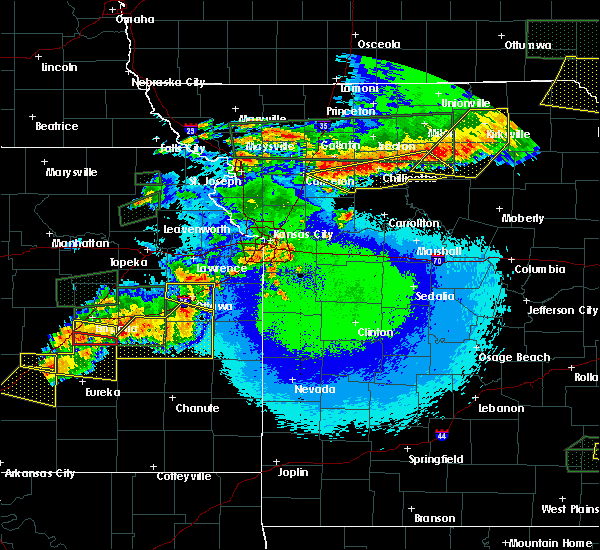Hail Map for Parker, KS Interactive Hail Maps
