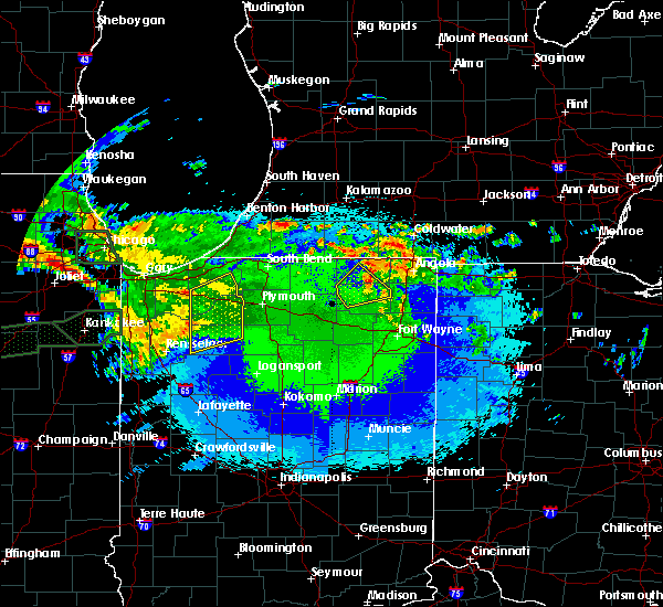 Interactive Hail Maps Hail Map for Kendallville, IN