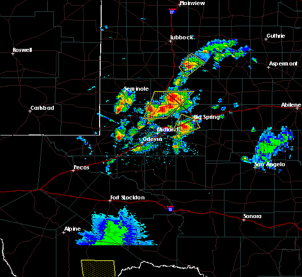 Interactive Hail Maps Hail Map for Stanton, TX