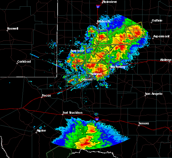 Interactive Hail Maps Hail Map for Midland, TX