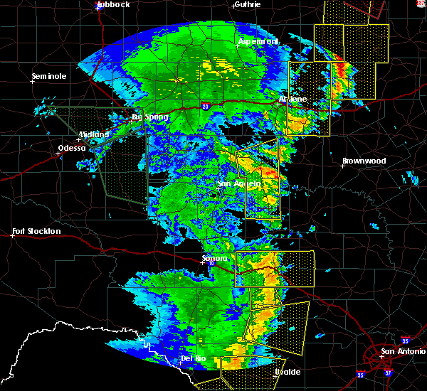 Interactive Hail Maps Hail Map for Junction, TX